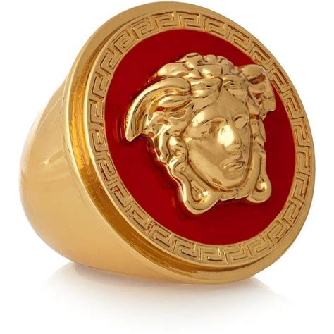 versace damen ringe nachgemacht|versace enamel ring.